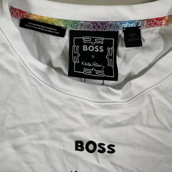 Hugo Boss Keith Harris limited edition tshirt - Picture 2 of 2